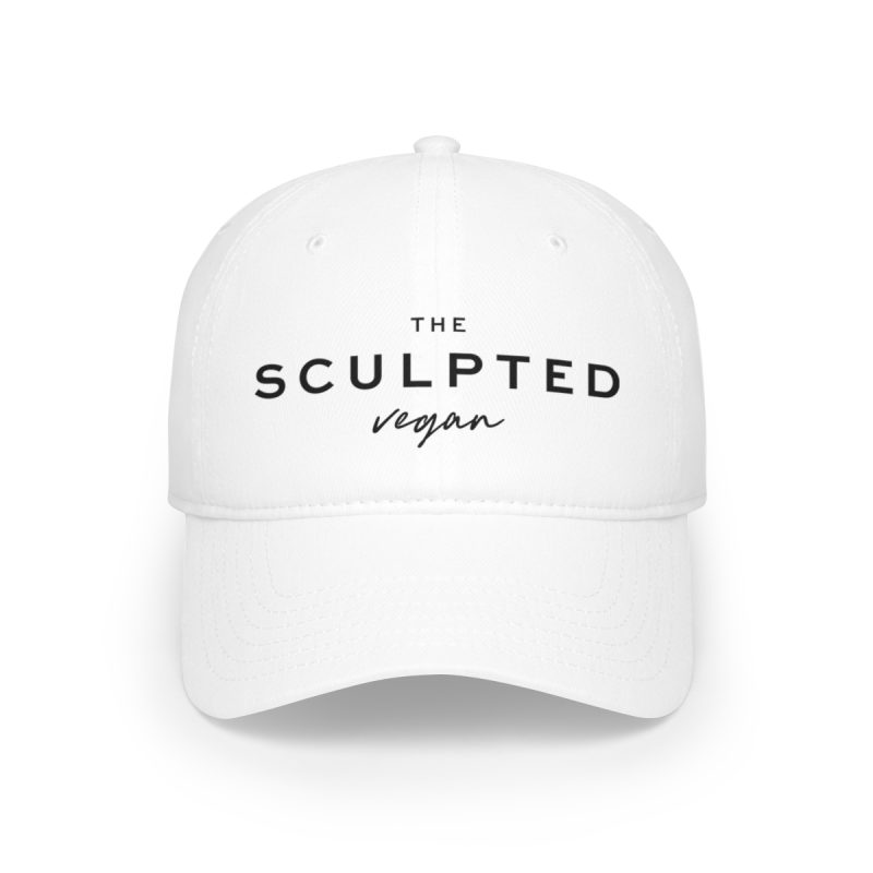 The Sculpted Vegan Low Profile Baseball Cap