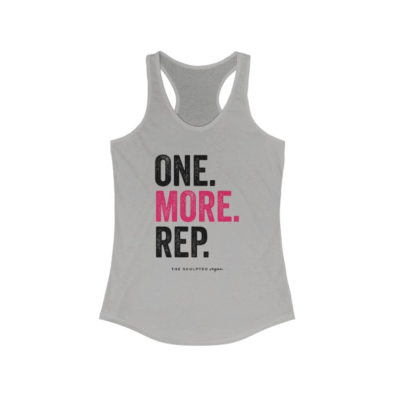 One More Rep - Women's Ideal Racerback Tank